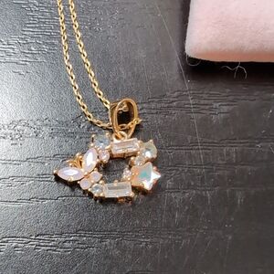 Bisoulovely Vanessa Pendant Fairytale Princess Necklace Gold Plated .925